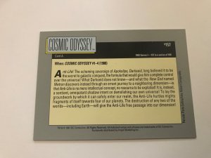 COSMIC ODYSSEY #157 card : 1992 DC Universe Series 1, NM/M, Impel, Great Battles