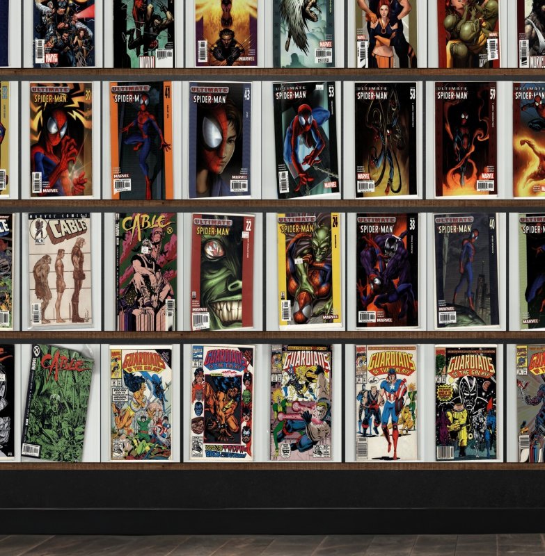 Huge Lot 140+ Comics with Cable, Ultimate X-Men, Ultimate Spider-Man & More!