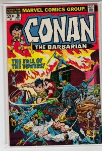 CONAN THE BARBARIAN (1970 MARVEL) #26 VG+ A01012