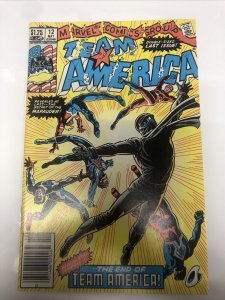 Team America (1983) # 12 (VF) Canadian Price Variant • CPV • Jim Shooter