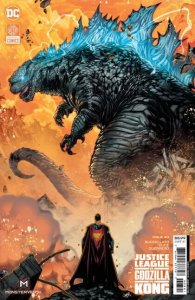 Justice League vs Godzilla vs Kong #3 (Of 7) Cover B Jonboy Meyers Card Stock