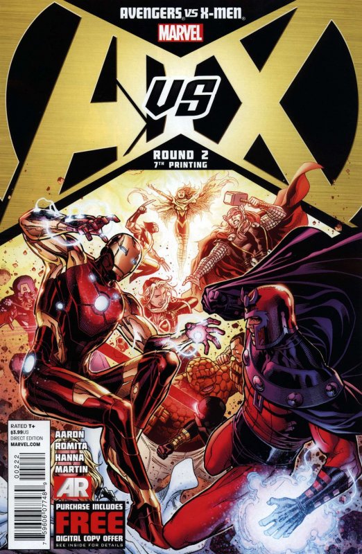 Avengers vs. X-Men #2 (7th) VF/NM ; Marvel
