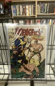 The Avengers #40 Signed by Roy Thomas