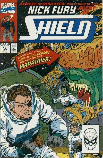 Nick Fury: Agent of SHIELD (1989 series) #17, NM (Stock photo)