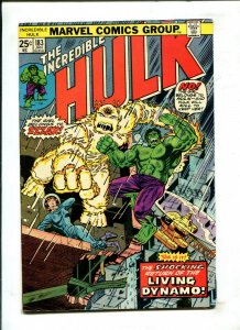 INCREDIBLE HULK #183 1975 MARVEL (6.5) FURY AT 50,000 VOLTS!