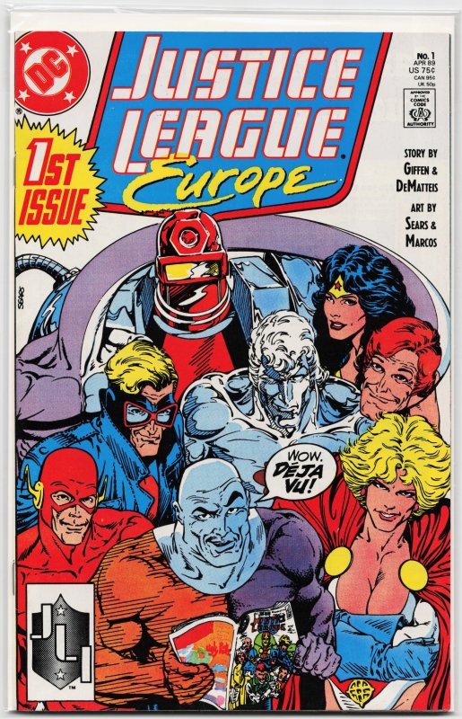 Justice League Europe #1 (1989) Justice League [Key Issue]