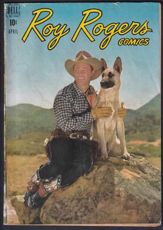 Roy Rogers Comics 16 (1949) GD/VG Golden Age Dell
