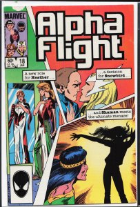 Alpha Flight #18 (1985) Alpha Flight