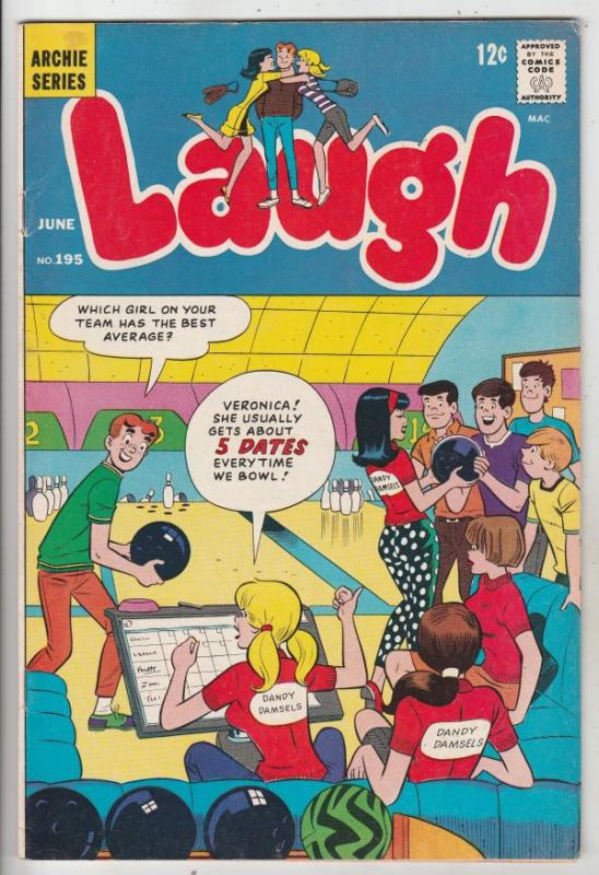 Laugh, Archie #195 (Jun-67) VF+ High-Grade Archie