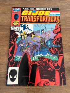 G.I. Joe & The Transformers # 2 FN Marvel Comic Book 15 J445