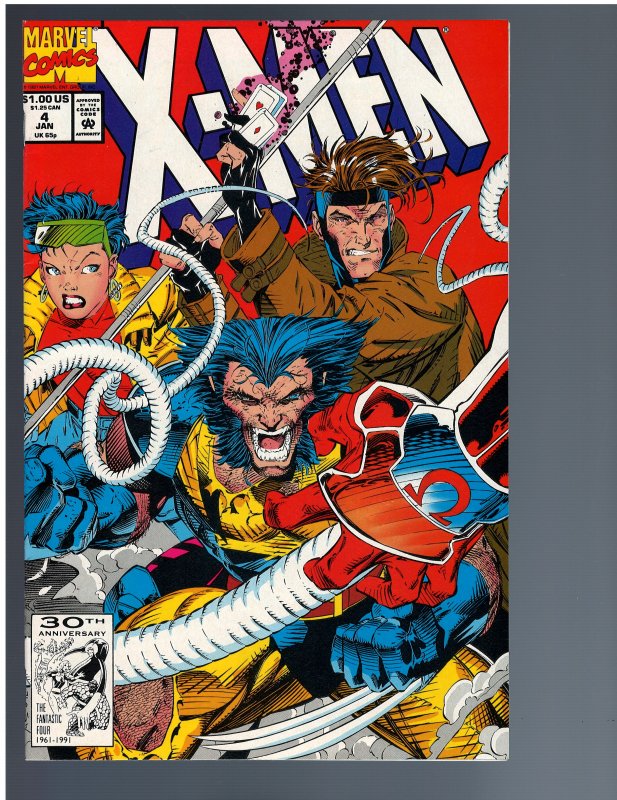 X-Men #4 (1992) - KEY 1st Omega Red