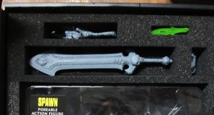 ① SPAWN Trio Artist Proof Figure Box McFarlane Toy Kickstarter GRAY Rare NIB COA