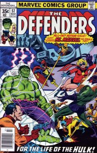 Defenders, The #57 FN ; Marvel | Ms. Marvel