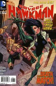Savage Hawkman, The #8 VF ; DC | New 52 Tony Daniel