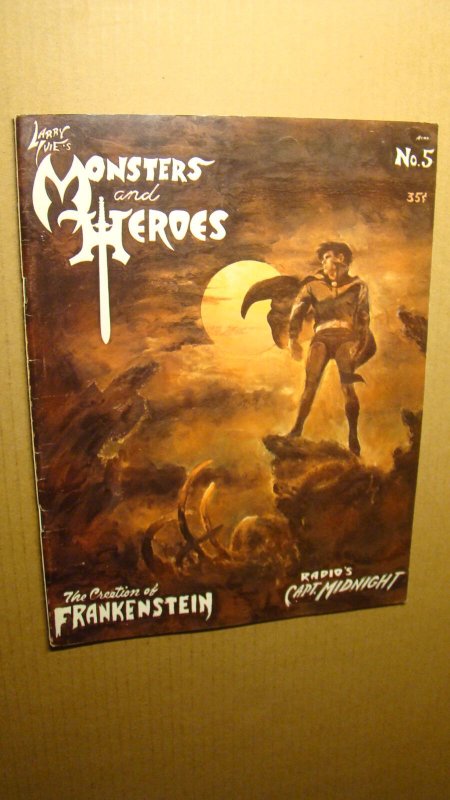 MONSTERS AND HEROES 5 *NICE COPY* 1967 FAMOUS CAPTAIN MIDNIGHT FRANKENSTEIN 
