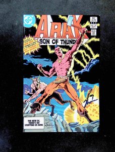 Arak Son of Thunder #26  DC Comics 1983 VF+  Signed By Roy Thomas