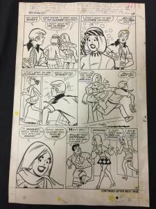 Millie the Model #185 Page 3 Original Comic Art 1970 Stan Goldberg Marvel