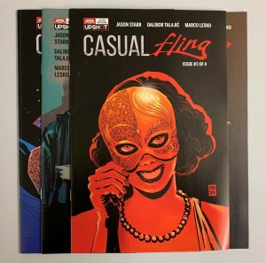 Casual Fling #1-4 Set (AWA 2021) 1 2 3 4 Jason Starr (8.0+) 