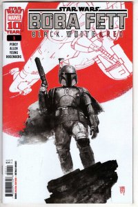 STAR WARS: BOBA FETT - BLACK WHITE & RED #1