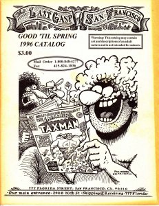 Last Gasp Spring Catalog #1996 FN ; Last Gasp | Freak Brothers