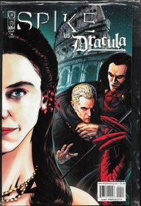 Spike Vs. Dracula #4 Joe Corroney Cover (2006) Spike