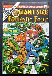 Giant-Size Fantastic Four #4 (1975) - 1st app of Multiple Man - VF+