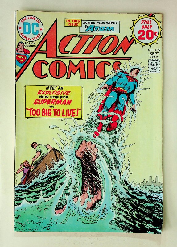 Action Comics #439 (Sep 1974, DC) - Good