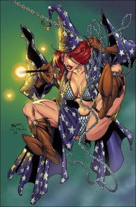 Red Sonja (Dynamite, Vol. 6) #7O VF/NM ; Dynamite | 1:7 FOC Wizard Tribute