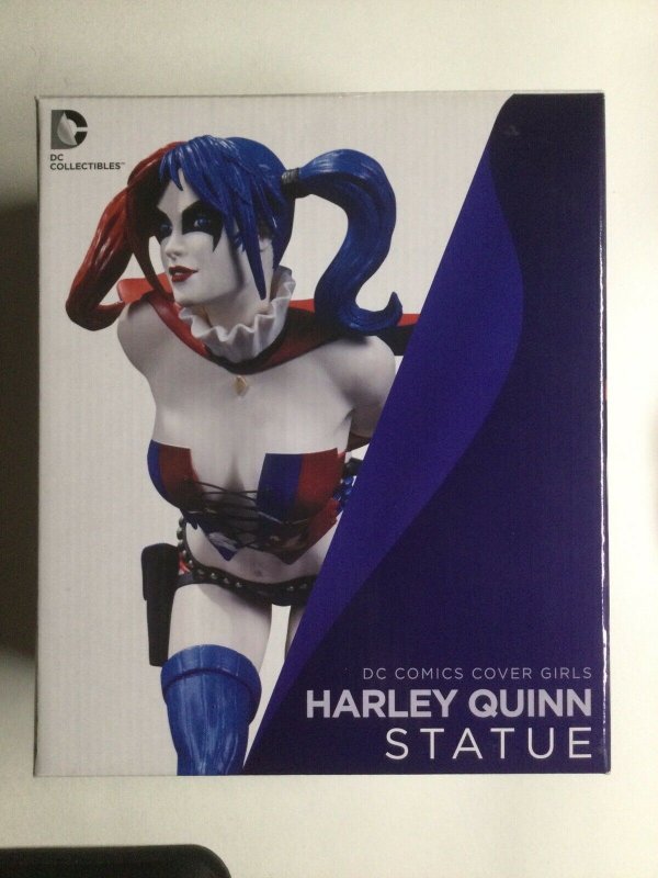 Harley Quinn Statue DC Comics Cover Girls Jack Matthews Collectible DC Comics