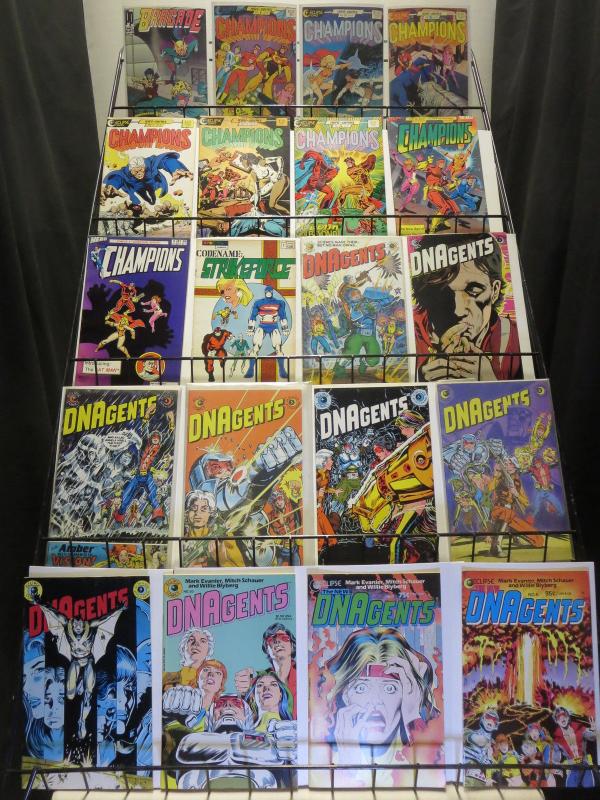 Indie Hero Teams  Mini-Library Lot 80Diff DNAgents Champions New Wave Next Men 