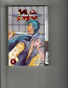 6 Samurai Deeper Tokyopop Manga Books # 1 2 3 4 5 6 Akimine Kamijyo Action BC3 