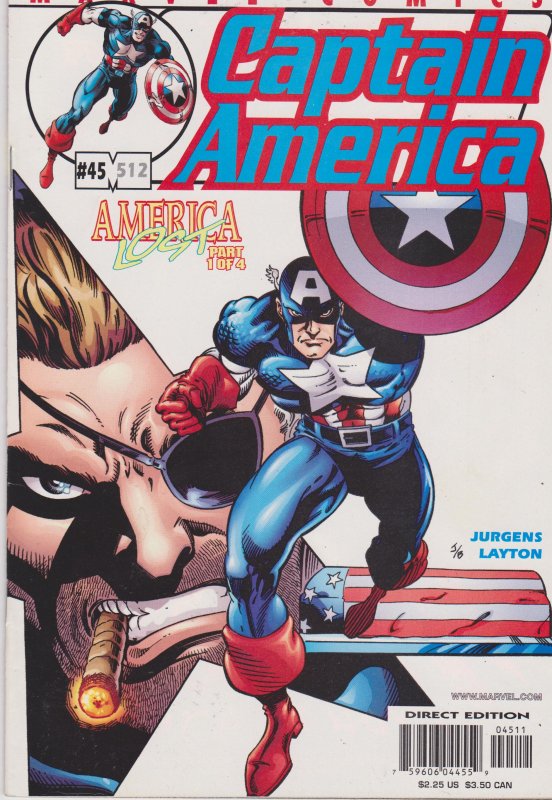 Captain America Vol 3 #45