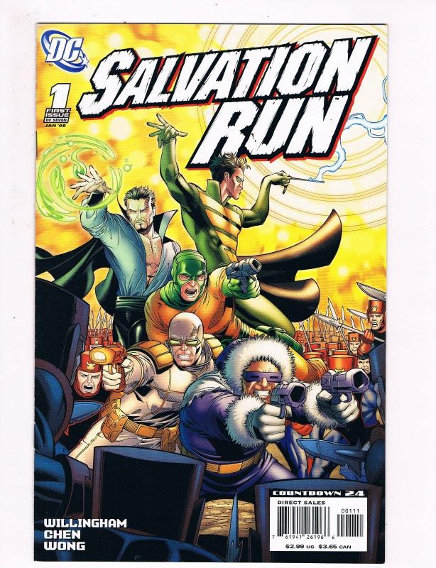 Salvation Run # 1 DC Comic Books Hi-Res Scans Awesome Issue Modern Age!!!!!! S17