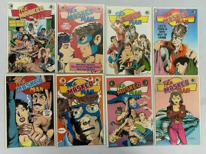 Masked Man set #1-12 avg 8.0 VF (1984-88 Eclipse)