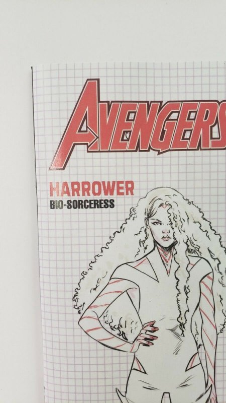 Avengers Curse of the Man-Thing #1 1:10 Design Incentive Variant 2021 Marvel