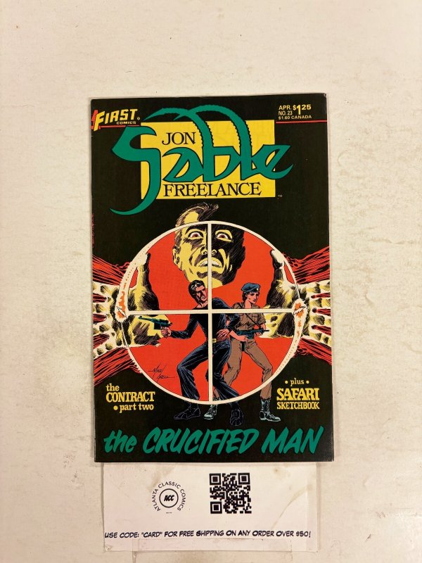 Jon Sable Freelance #23 NM First Comic Books MIke Grell 12 HH110