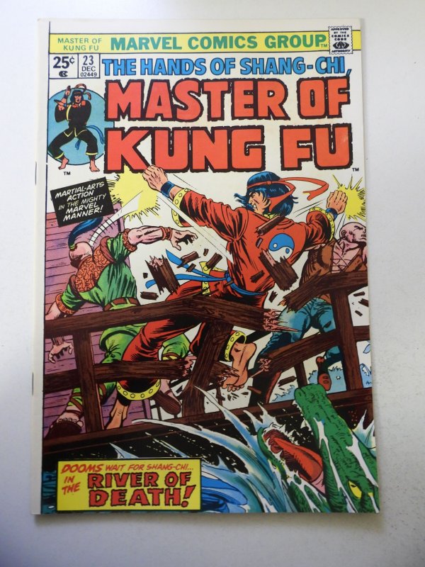 Master of Kung Fu #23 (1974) FN+ Condition MVS Intact