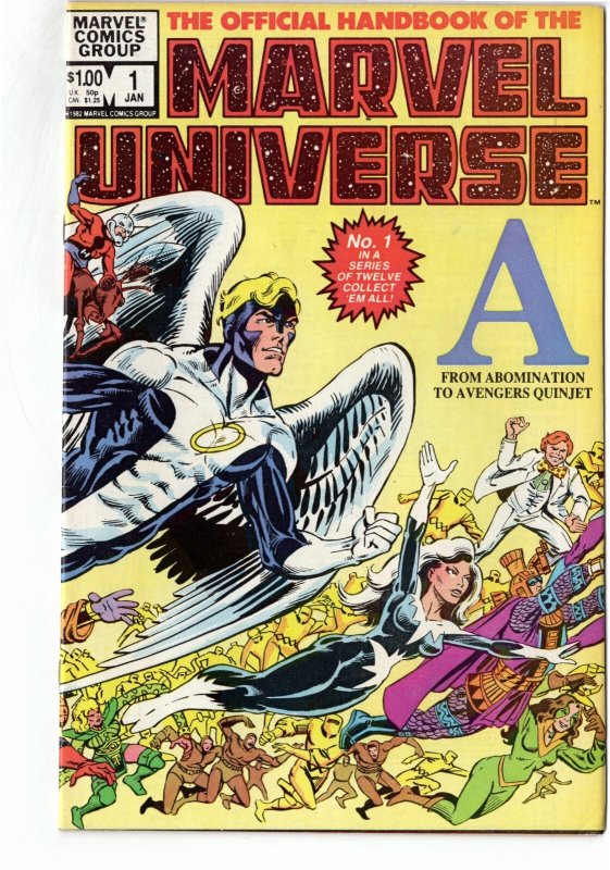 The Official Handbook of the Marvel Universe #1 (1983)