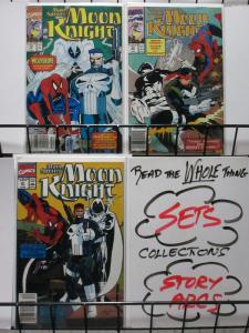 MOON KNIGHT (1989) 19-21 Secret Empire SPIDEY PUNISHER