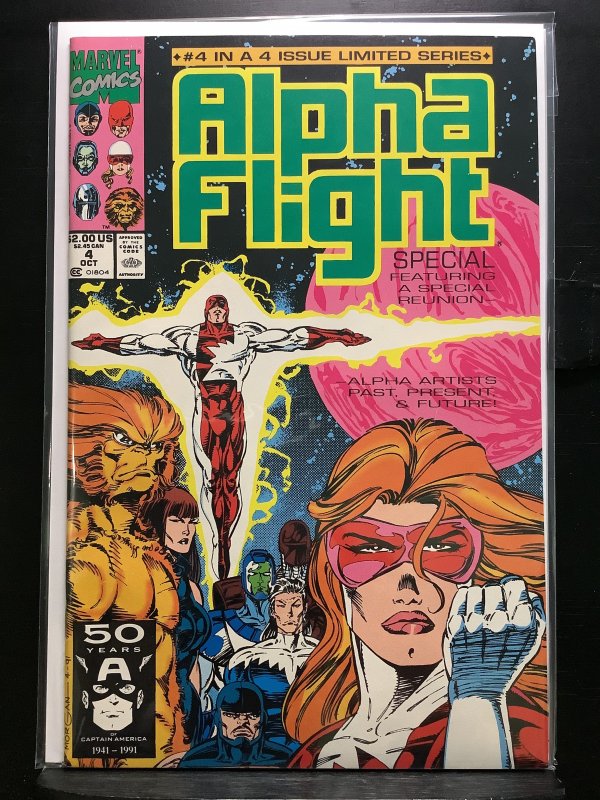 Alpha Flight Special #4 Direct Edition (1991)