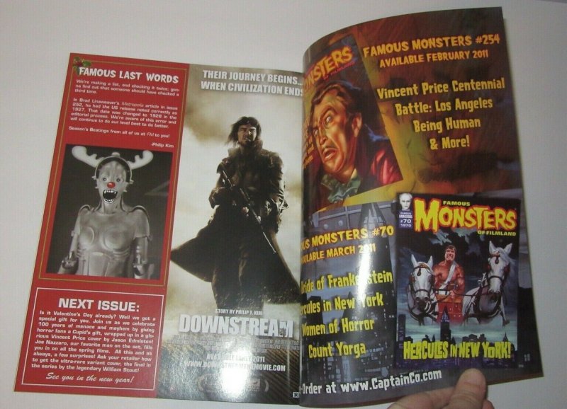 Famous Monsters of Filmland #253 December 2010 VF