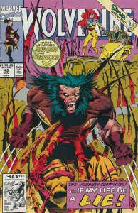 Wolverine #49 VF ; Marvel | Larry Hama Marc Silvestri