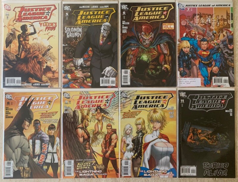 JUSTICE LEAGUE OF AMERICA 0, 1-60 + VARIANTS | 2005-2011 | COMPLETE! | 65 TOTAL