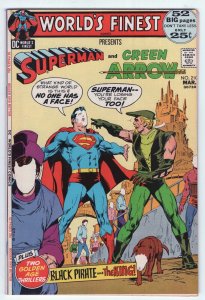 WORLD’S FINEST #210 - 6.0 - WP - Superman - Green Arrow - Adams Cover - 52 Pgs