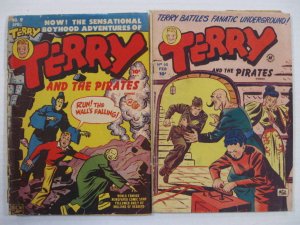 TERRY AND THE PIRATES LOT 6 COMICS Guide $97