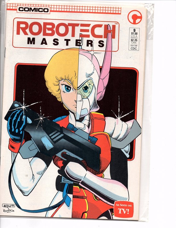 Comico Comics Robotech Masters #9 Dana Sterling