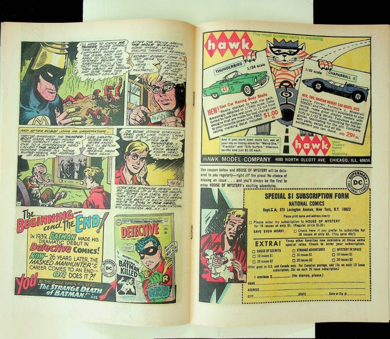 House of Mystery #156 DC Comics Dial H for Hero 1965 Silver Age