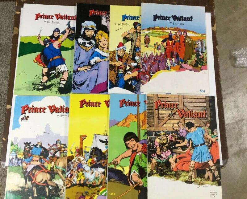 Prince Valiant Pacific Comics Club Oversize Treasury Editions Very Fine 1-8 P22