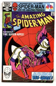 AMAZING SPIDER-MAN #223-- comic book-- 1981--MARVEL--RED GHOST-- VF/NM