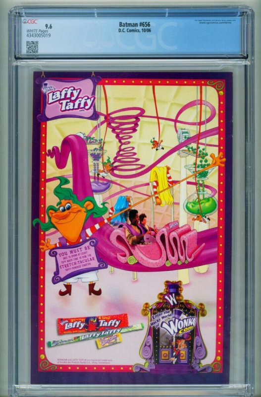 BATMAN #656 2006-1st FULL DAMIAN WAYNE -CGC GRADED 9.6 4343005019